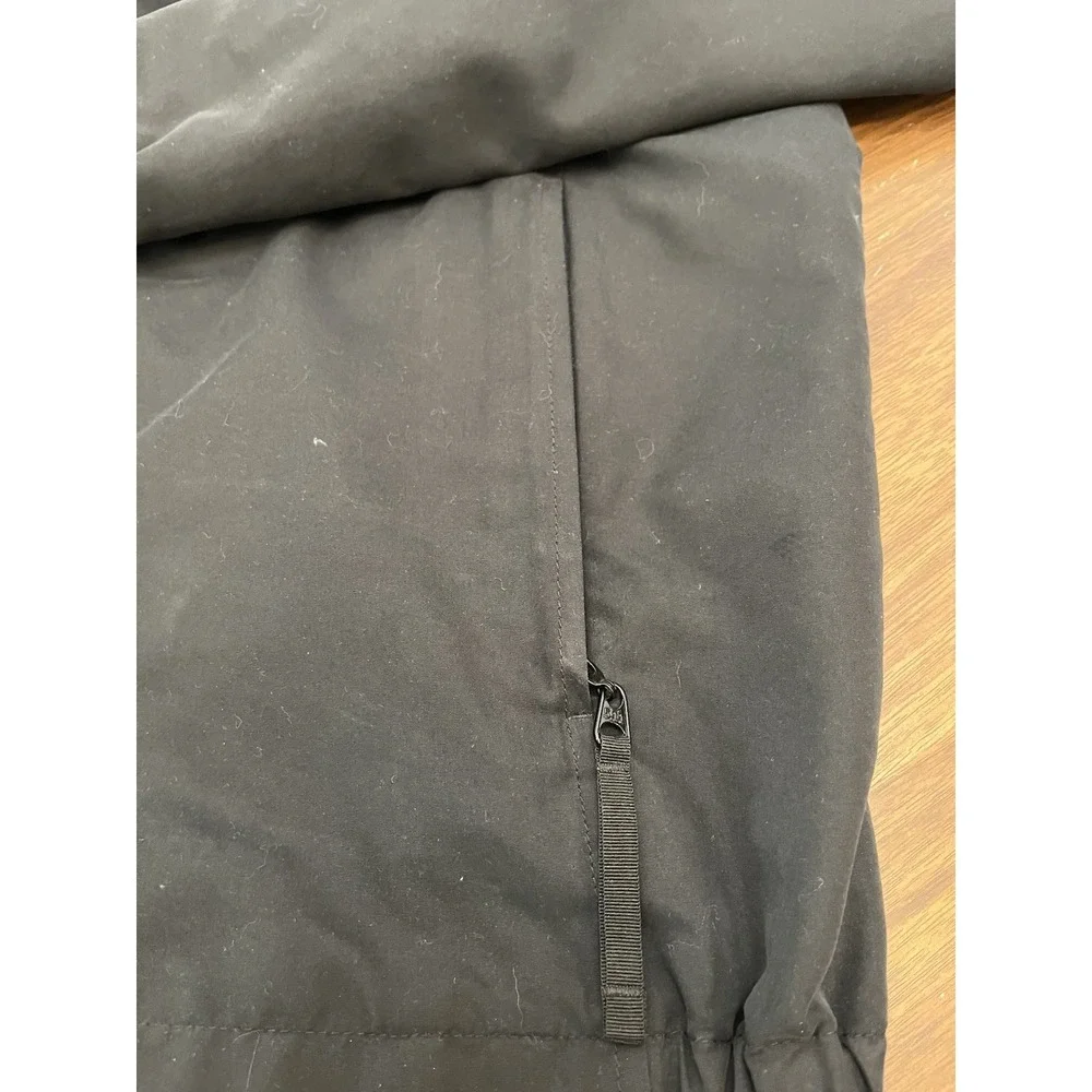5.11 Tactical Jacket Men Large Black Lined Packable Rain Wind Resistant Full Zip